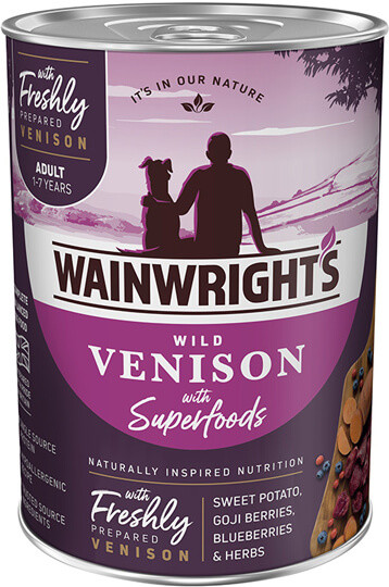 Wainwrights wet fashion dog food feeding guide