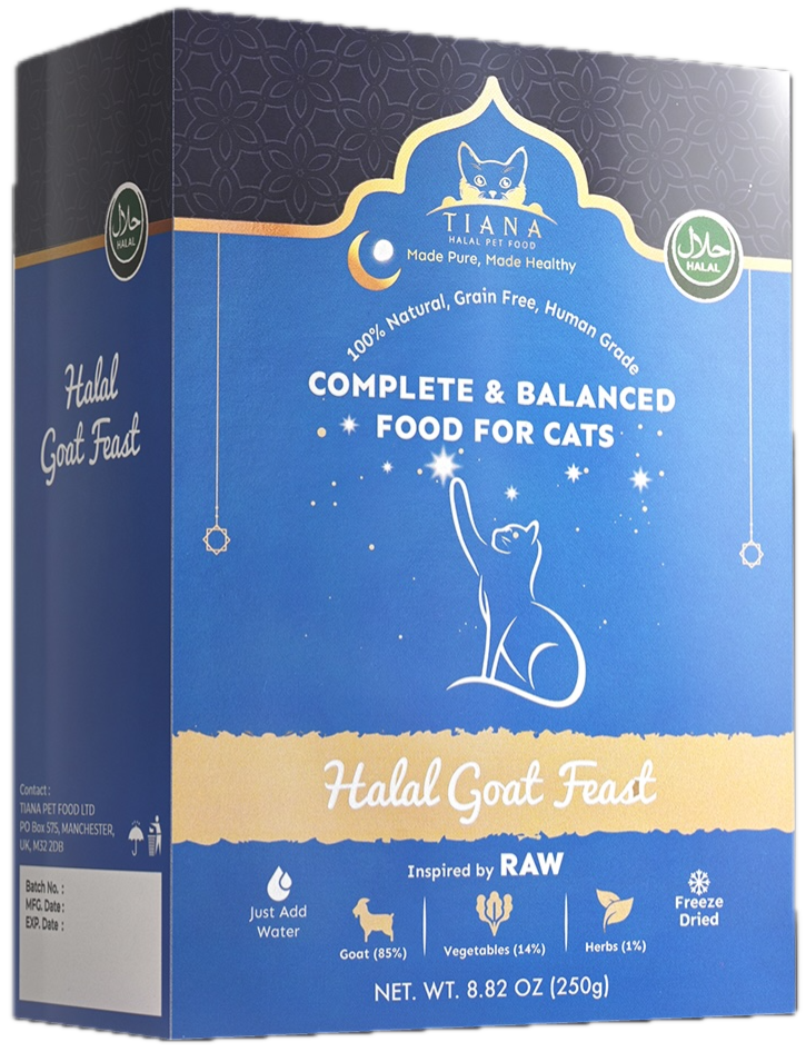 Tiana Halal Pet Food Goat Feast