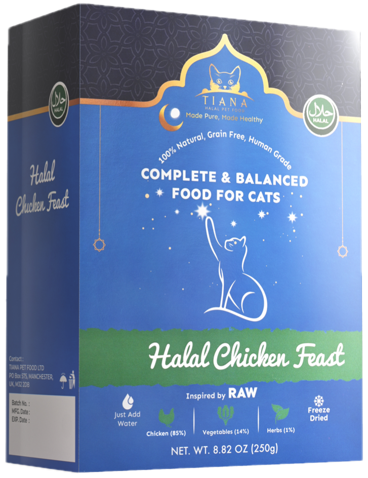 Tiana Halal Pet Food Chicken Feast