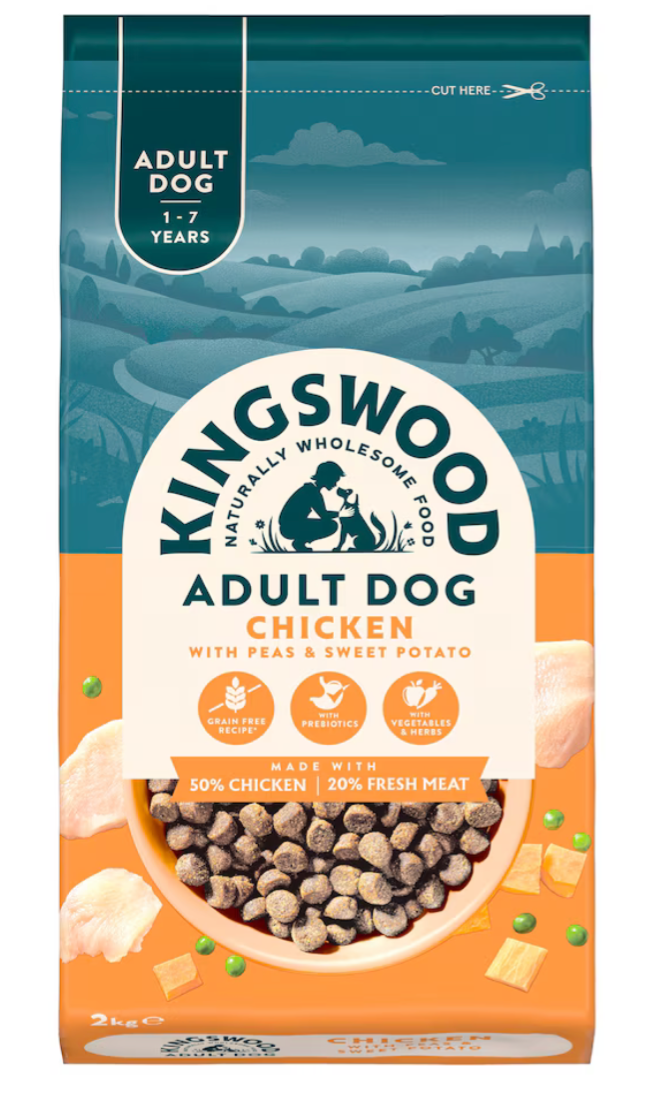 Tesco Kingswood Adult Chicken with Peas & Sweet Potato