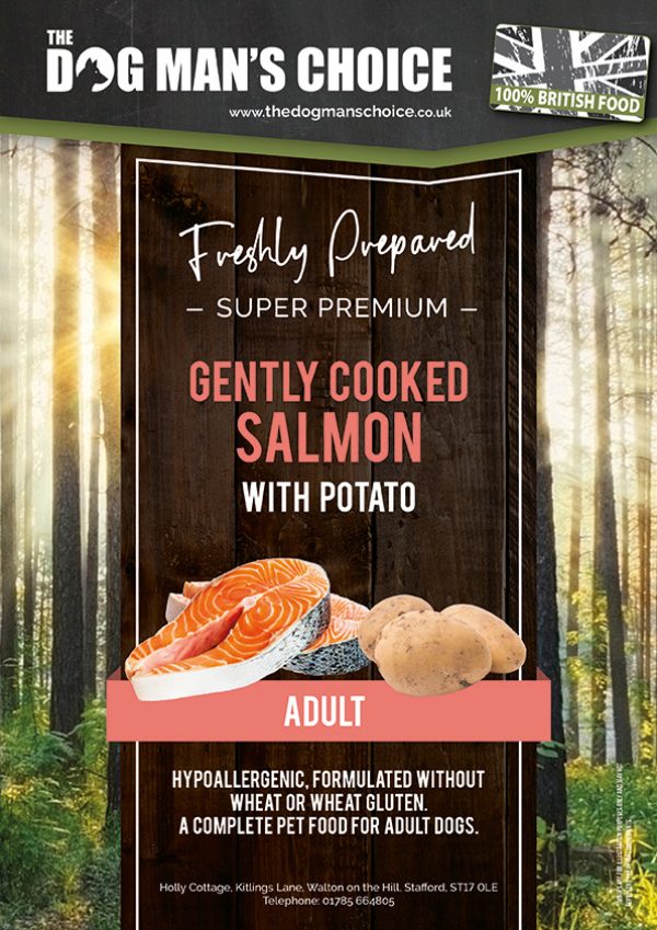 The Dog Man's Choice Adult Super Premium Salmon & Potato