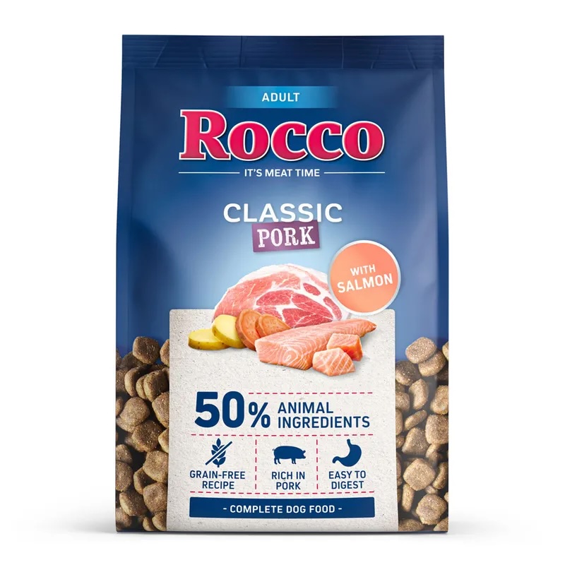 Rocco Classic Adult Pork with Salmon