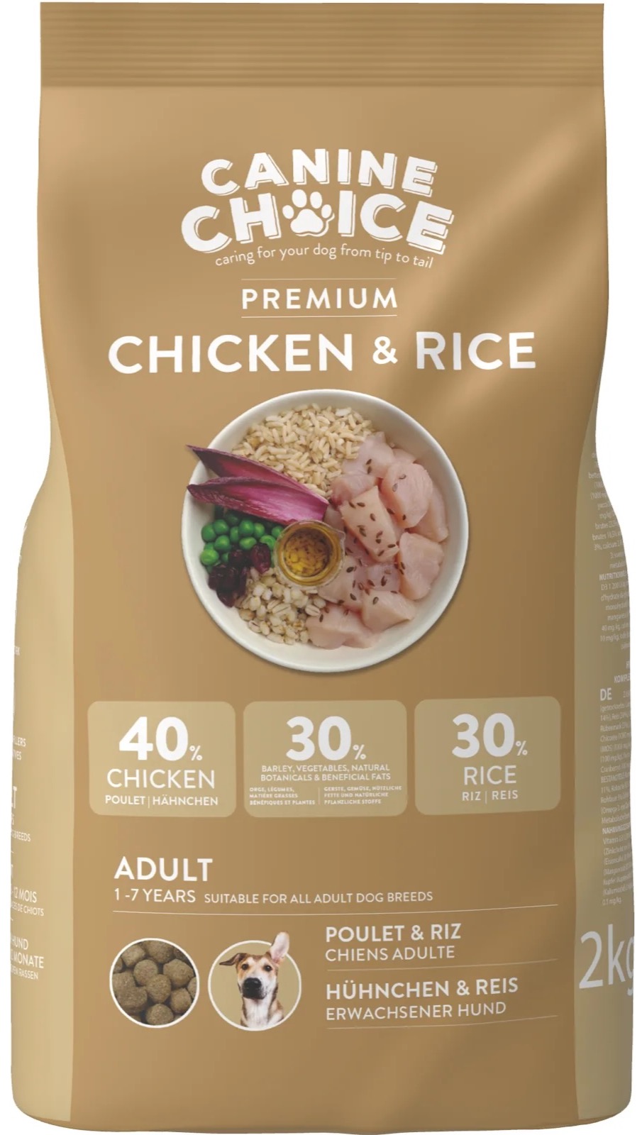 Canine Choice Premium Chicken & Rice Adult