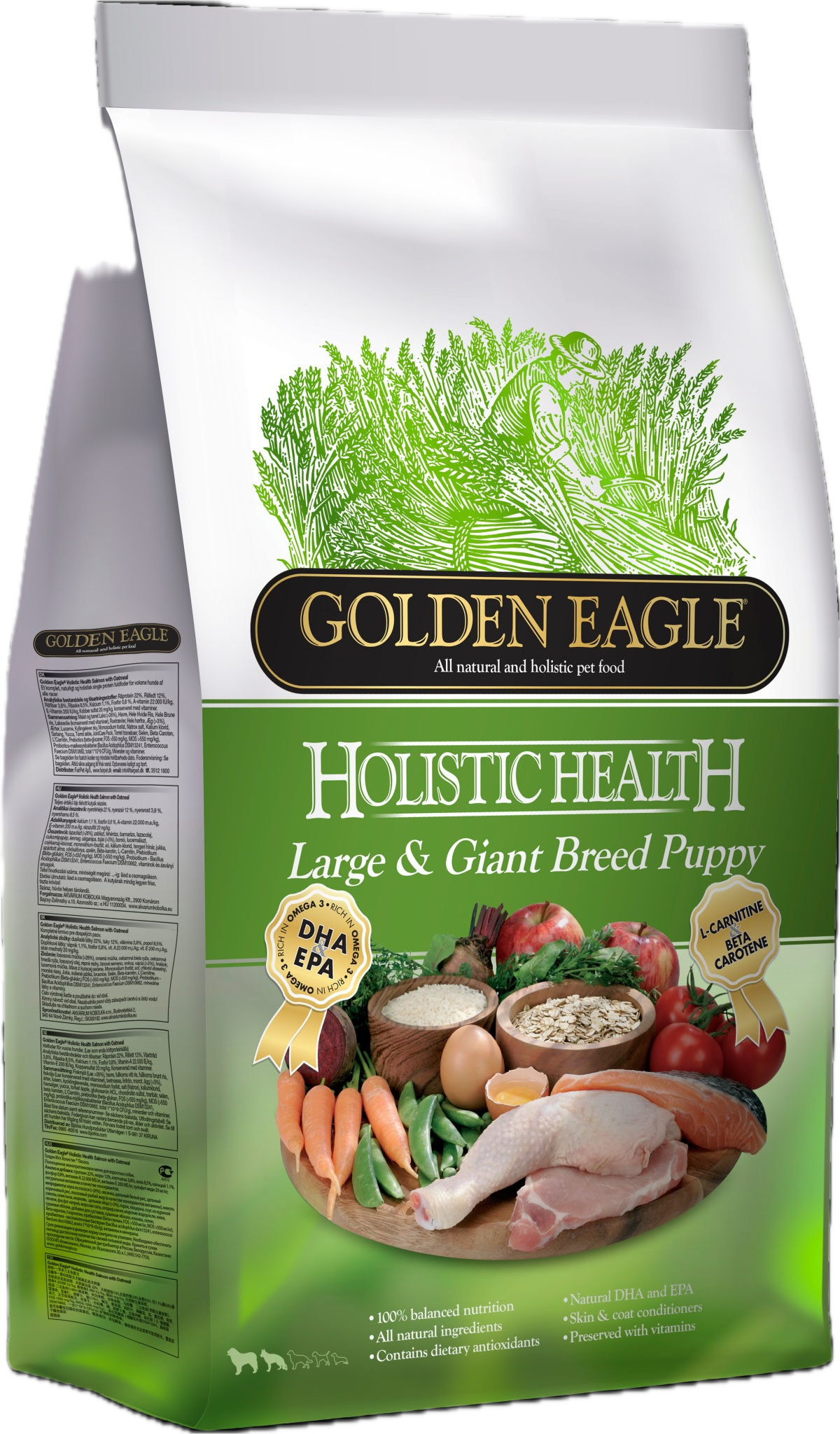 Pet Food Expert | Golden Eagle Petfoods Holistic L&G Puppy Formula