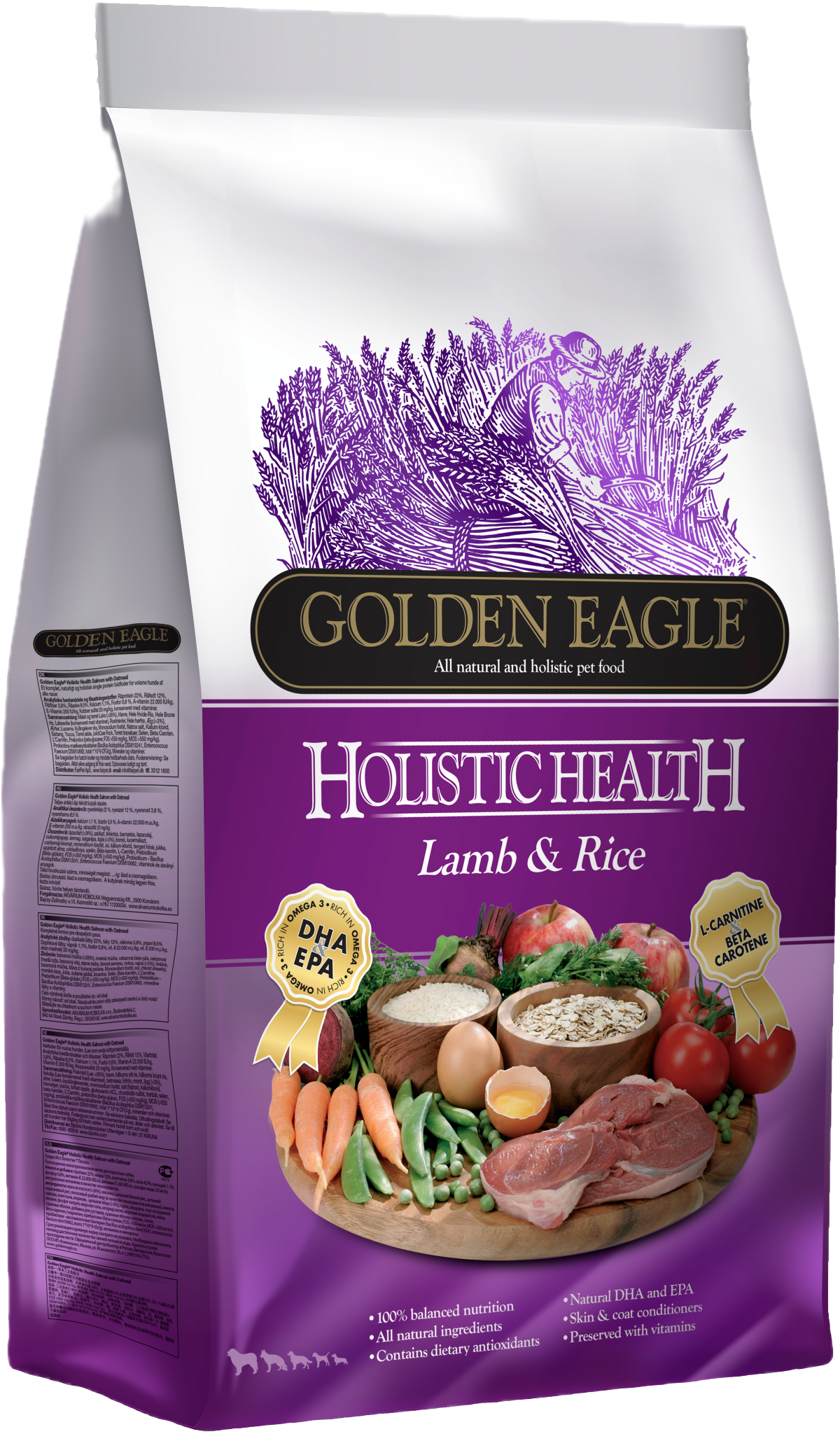 Pet Food Expert | Golden Eagle Petfoods Holistic Lamb Formula