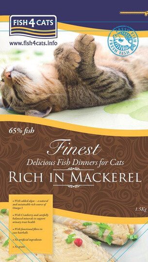 Fish 4 Cats finest Mackerel