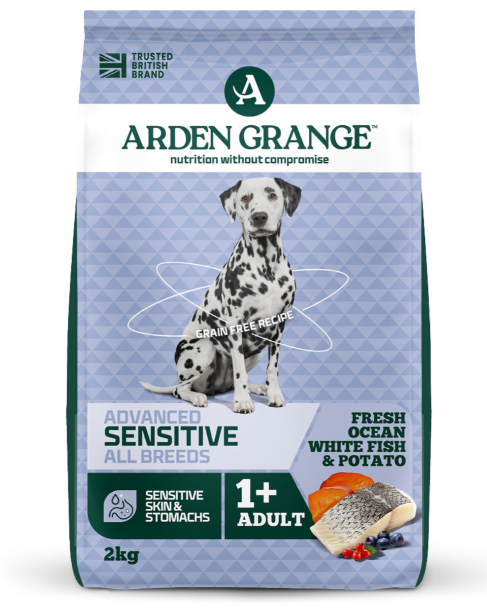 Arden Grange Advanced Sensitive Grain Free All Breeds