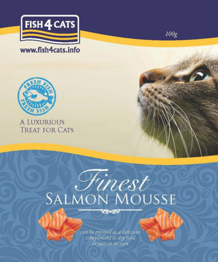 Fish 4 Cats finest Salmon Mousse