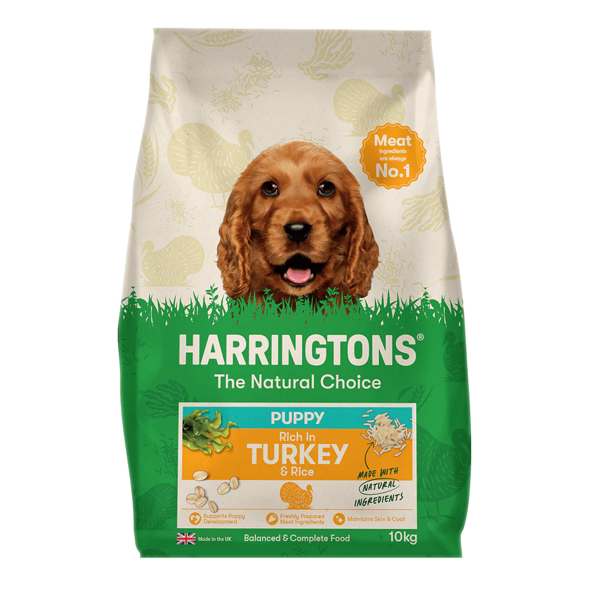 Harringtons Puppy Rich in Turkey & Rice