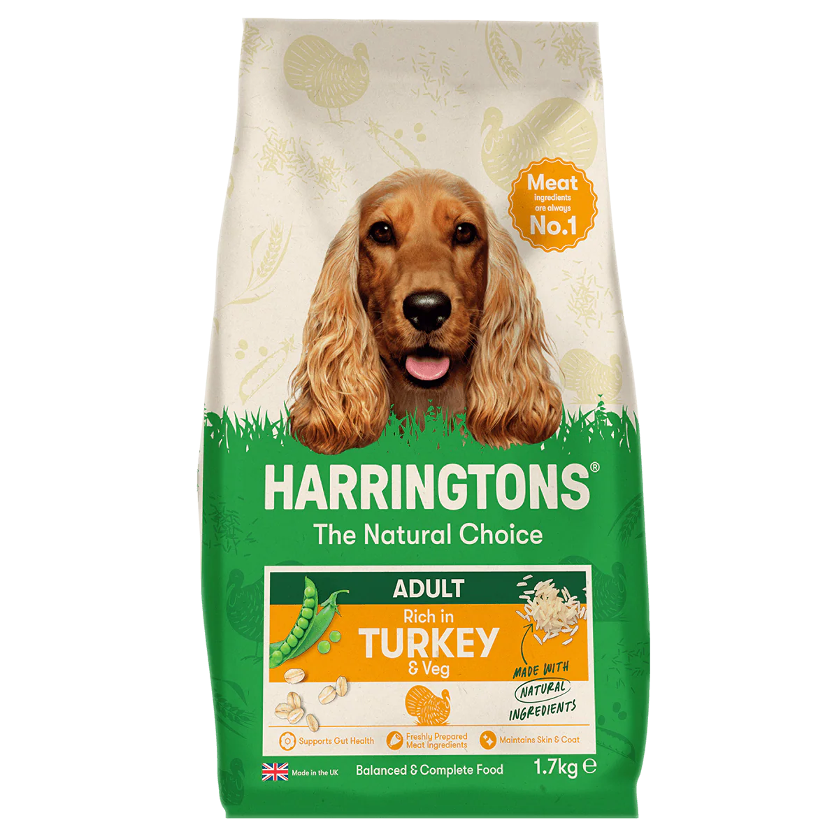 Harringtons Adult Rich in Turkey & Veg
