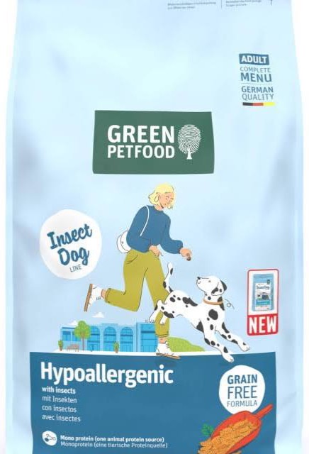 Green Petfood Insect Dog Hypoallergenic