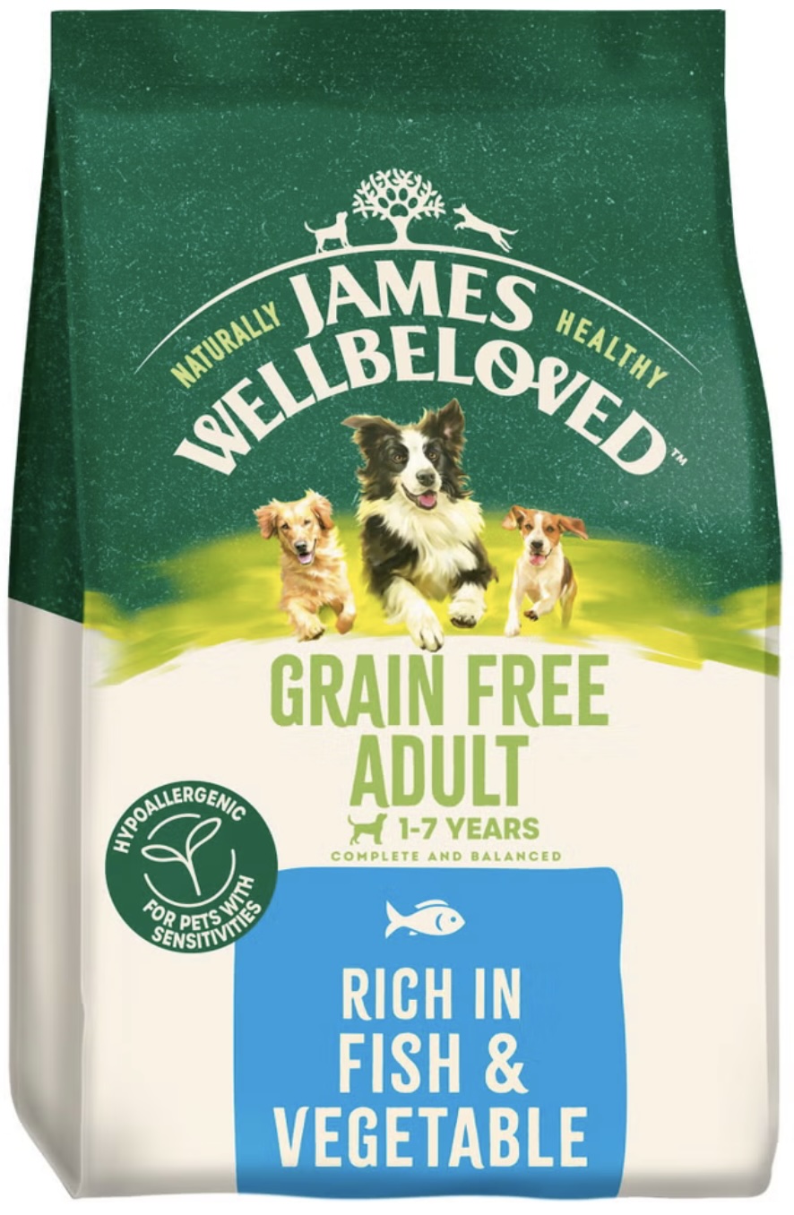 James Wellbeloved Grain Free Fish & Vegetables Adult