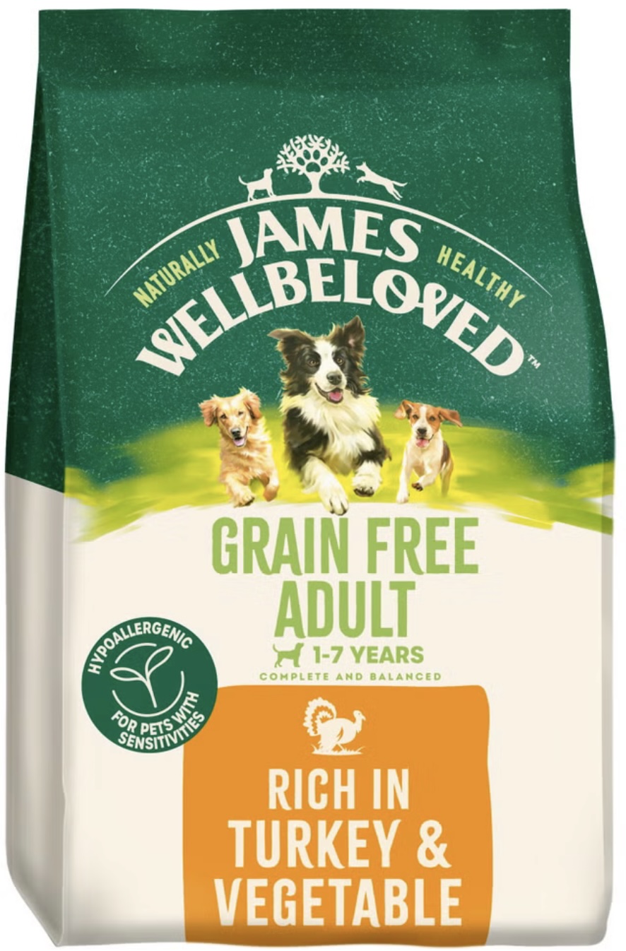 James Wellbeloved Grain Free Turkey & Vegetables Adult