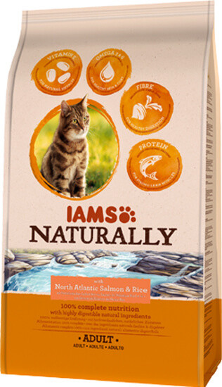 IAMS Naturally Adult North Atlantic Salmon & Rice